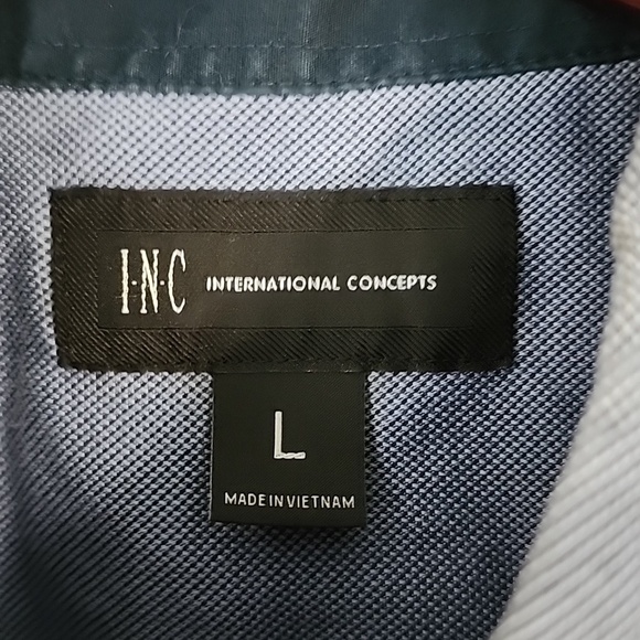 INC International Concepts Size L Mens Button Down Shirt - Picture 3 of 5